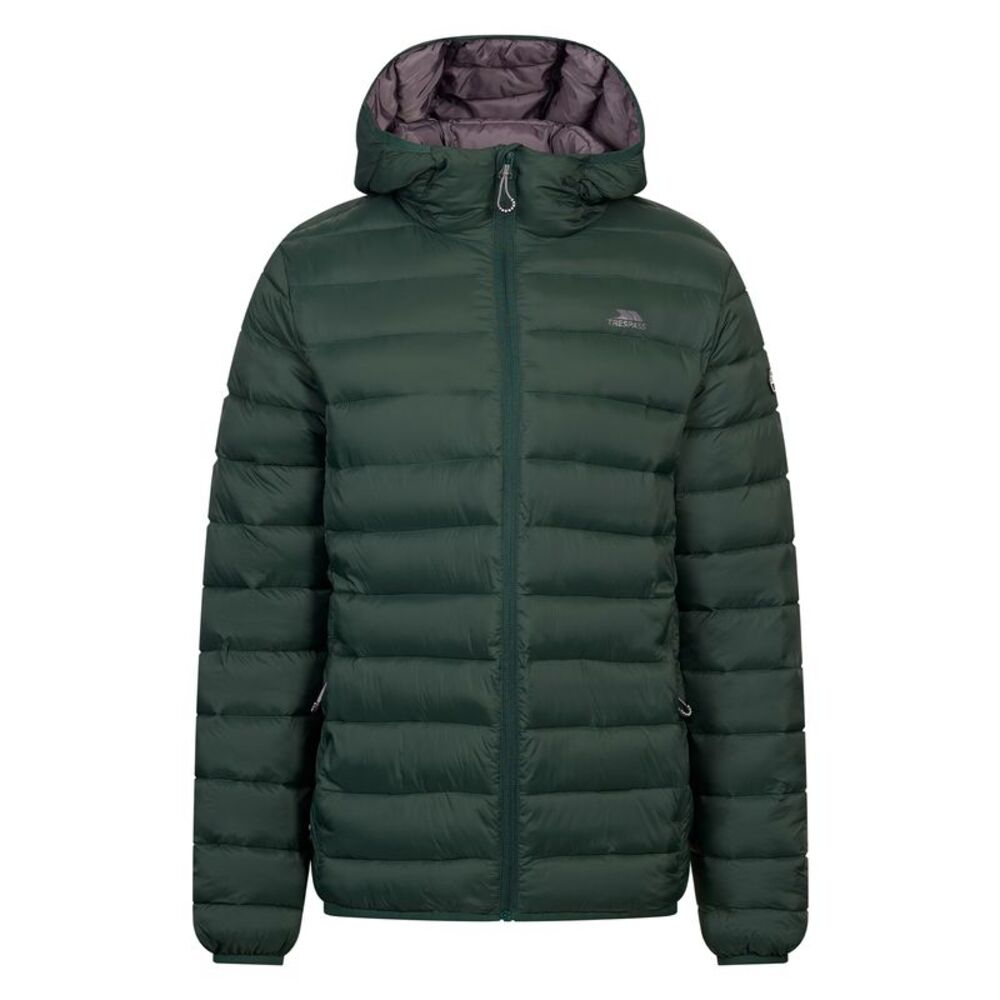 Trespass Mens Rayton Lightweight Insulated Jacket / Dark Green